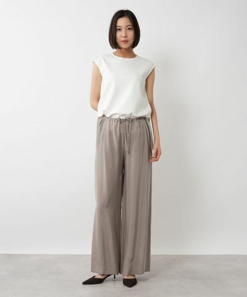 NEMIKA / ネミカ その他パンツ | ドロストワイドパンツ【PASSIONE】 | 詳細11