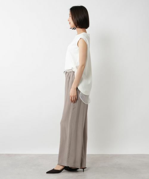 NEMIKA / ネミカ その他パンツ | ドロストワイドパンツ【PASSIONE】 | 詳細12