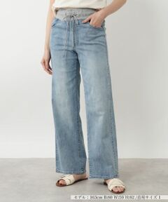 NEMIKA / ネミカ その他パンツ | リブウエストワイドパンツ【PASSIONE】