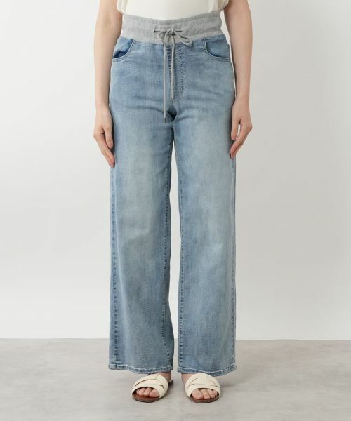 NEMIKA / ネミカ その他パンツ | リブウエストワイドパンツ【PASSIONE】 | 詳細4