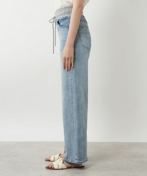 NEMIKA / ネミカ その他パンツ | リブウエストワイドパンツ【PASSIONE】 | 詳細5