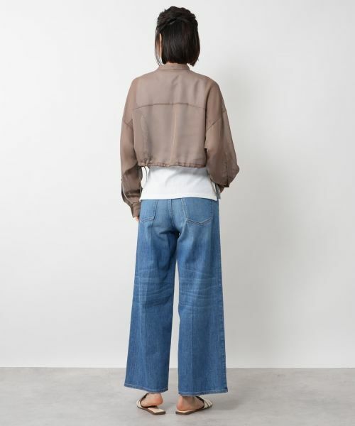 NEMIKA / ネミカ シャツ・ブラウス | バンドカラーシアーシャツ【PASSIONE】 | 詳細9