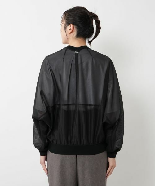 NEMIKA / ネミカ シャツ・ブラウス | シアーVネックブラウス【PASSIONE】 | 詳細6