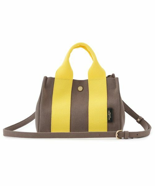 NEMIKA/ネミカ バイカラーミニトートバッグ【VIOLAd'ORO】 キャメル その他 NEMIKA/ネミカ バイカラーミニトートバッグ【VIOLAd'ORO】 キャメル その他
