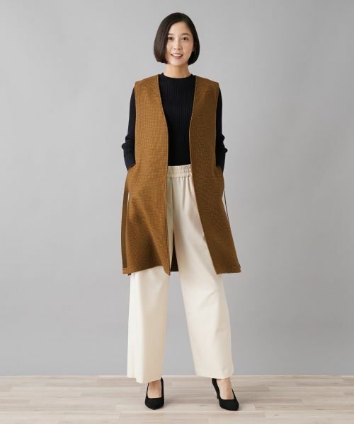 NEMIKA / ネミカ テーラードジャケット | ロングジレ【NEMIKA】 | 詳細1