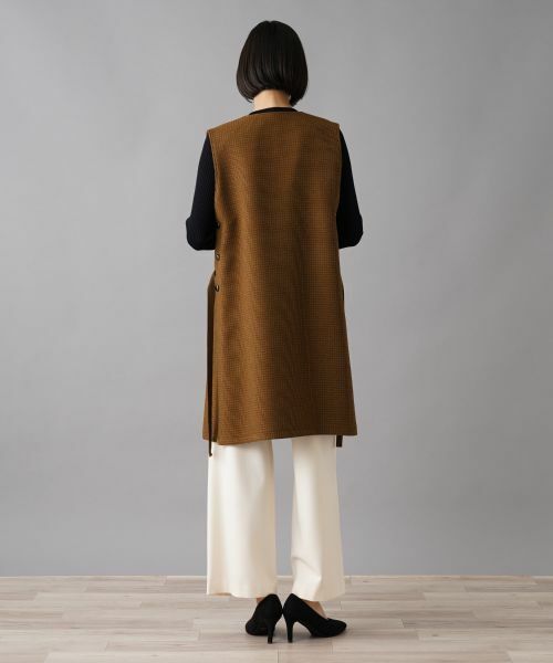 NEMIKA / ネミカ テーラードジャケット | ロングジレ【NEMIKA】 | 詳細3