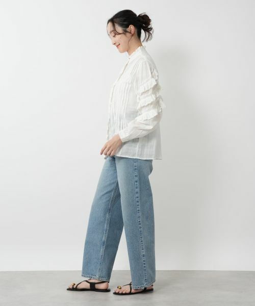 NEMIKA / ネミカ シャツ・ブラウス | レースフリルブラウス【MAISON HOTEL】 | 詳細2