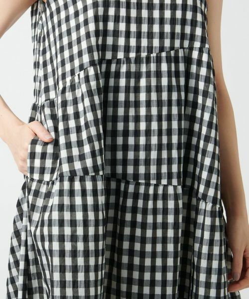 NEMIKA / ネミカ ドレス | ギンガムチェックティアードワンピース【NEMIKA】 | 詳細12
