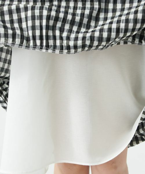 NEMIKA / ネミカ ドレス | ギンガムチェックティアードワンピース【NEMIKA】 | 詳細14