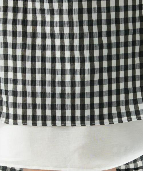 NEMIKA / ネミカ ドレス | ギンガムチェックティアードワンピース【NEMIKA】 | 詳細15