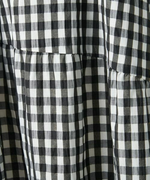 NEMIKA / ネミカ ドレス | ギンガムチェックティアードワンピース【NEMIKA】 | 詳細16