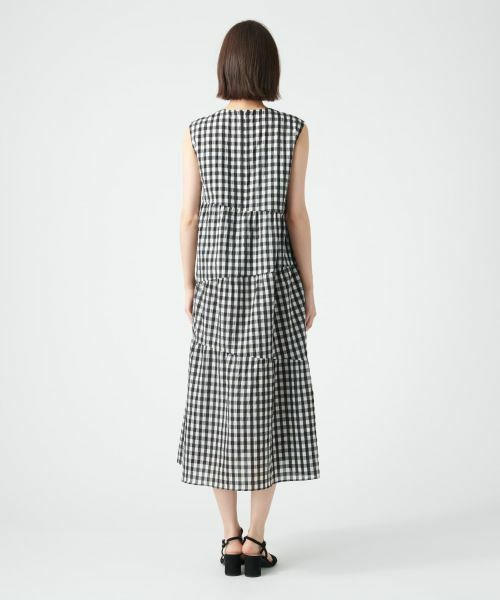 NEMIKA / ネミカ ドレス | ギンガムチェックティアードワンピース【NEMIKA】 | 詳細7
