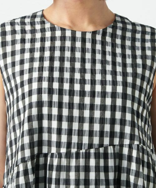 NEMIKA / ネミカ ドレス | ギンガムチェックティアードワンピース【NEMIKA】 | 詳細8