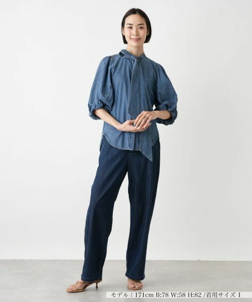 NEMIKA / ネミカ シャツ・ブラウス | ボウタイデザインブラウス【PASSIONE】 | 詳細1