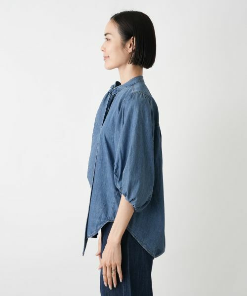 NEMIKA / ネミカ シャツ・ブラウス | ボウタイデザインブラウス【PASSIONE】 | 詳細5