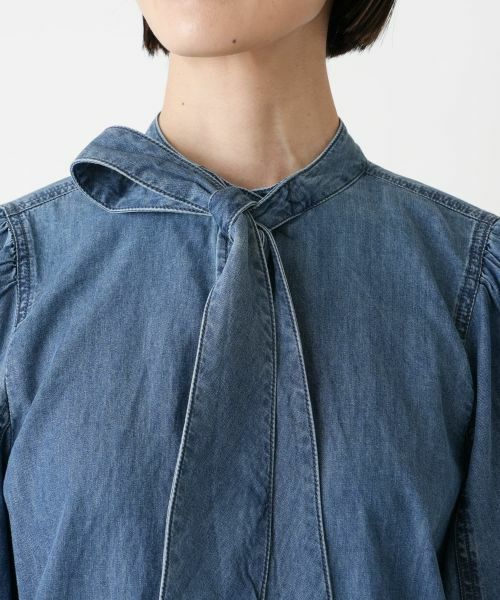 NEMIKA / ネミカ シャツ・ブラウス | ボウタイデザインブラウス【PASSIONE】 | 詳細7