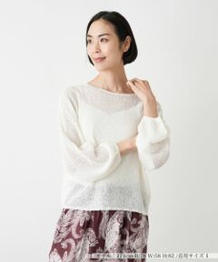 NEMIKA / ネミカ ニット・セーター | シアーニットプルオーバー【PASSIONE】