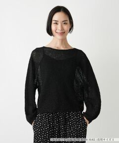 NEMIKA / ネミカ ニット・セーター | シアーニットプルオーバー【PASSIONE】