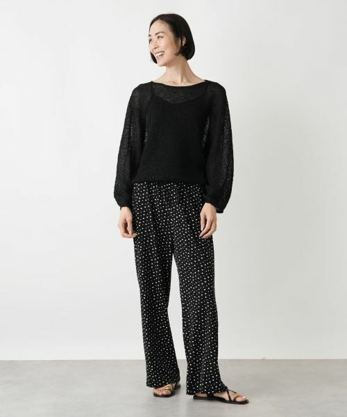 NEMIKA / ネミカ ニット・セーター | シアーニットプルオーバー【PASSIONE】 | 詳細1