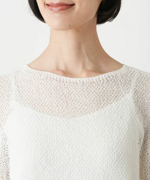 NEMIKA / ネミカ ニット・セーター | シアーニットプルオーバー【PASSIONE】 | 詳細13