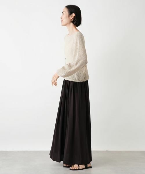 NEMIKA / ネミカ ニット・セーター | シアーニットプルオーバー【PASSIONE】 | 詳細5