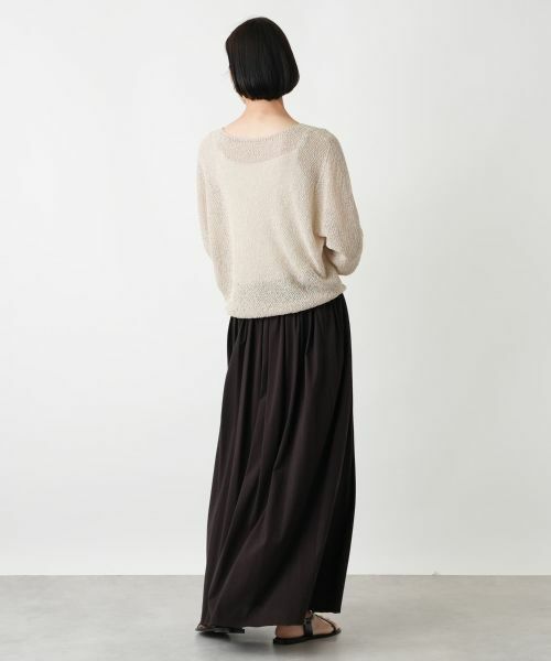 NEMIKA / ネミカ ニット・セーター | シアーニットプルオーバー【PASSIONE】 | 詳細6