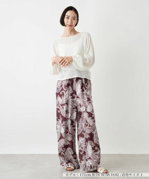 NEMIKA / ネミカ ニット・セーター | シアーニットプルオーバー【PASSIONE】 | 詳細7