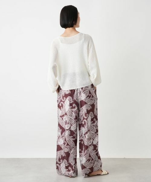 NEMIKA / ネミカ ニット・セーター | シアーニットプルオーバー【PASSIONE】 | 詳細9