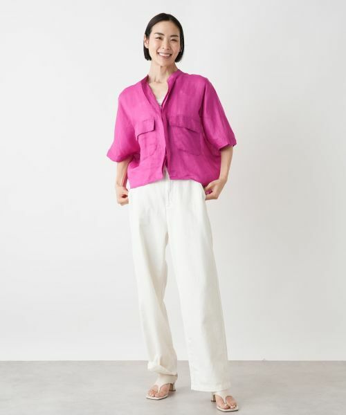 NEMIKA / ネミカ シャツ・ブラウス | フラップポケットシャツ【PASSIONE】 | 詳細10