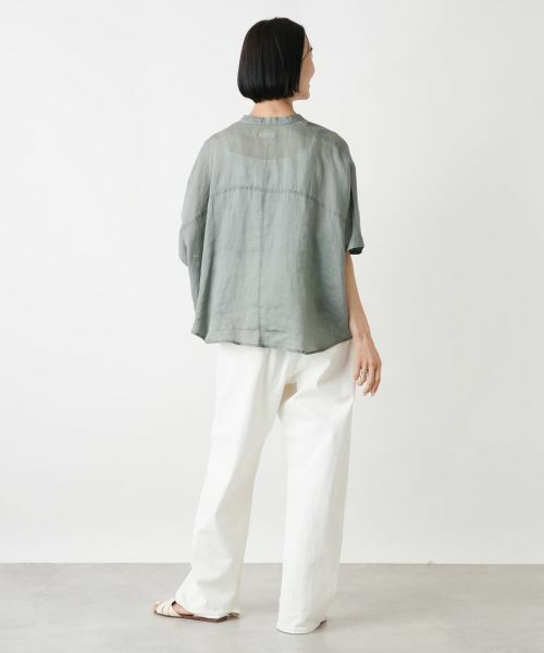 NEMIKA / ネミカ シャツ・ブラウス | フラップポケットシャツ【PASSIONE】 | 詳細6