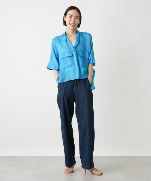 NEMIKA / ネミカ シャツ・ブラウス | フラップポケットシャツ【PASSIONE】 | 詳細7