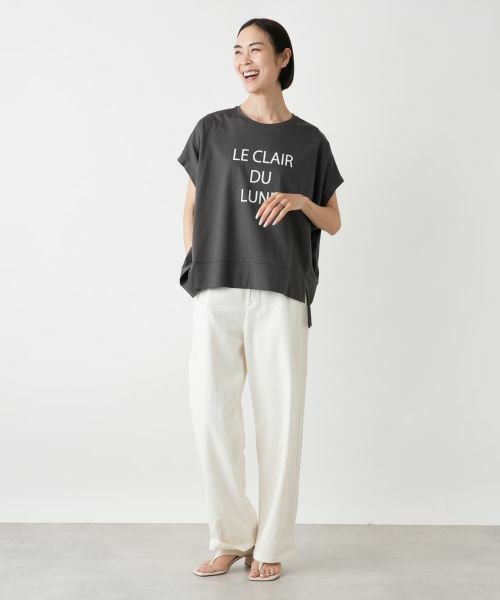 NEMIKA / ネミカ カットソー | ロゴプリントプルオーバー【PASSIONE】 | 詳細7