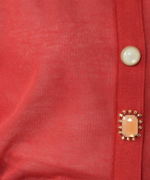 NEMIKA / ネミカ カーディガン・ボレロ | ビジューボタンカーディガン【torrazzo donna】 | 詳細22