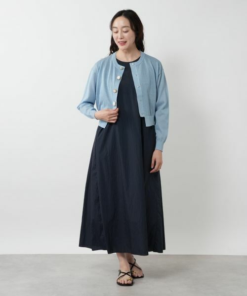 NEMIKA / ネミカ カーディガン・ボレロ | ビジューボタンカーディガン【torrazzo donna】 | 詳細4