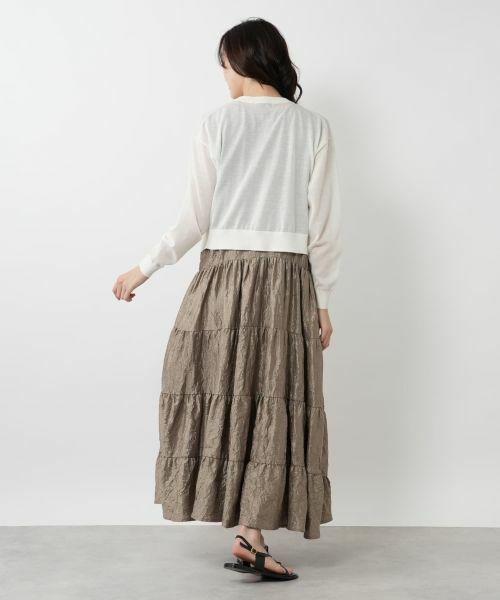 NEMIKA / ネミカ カーディガン・ボレロ | ビジューボタンカーディガン【torrazzo donna】 | 詳細9