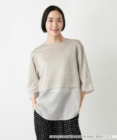 NEMIKA / ネミカ カットソー | レイヤード風カットソー【PUPULA】