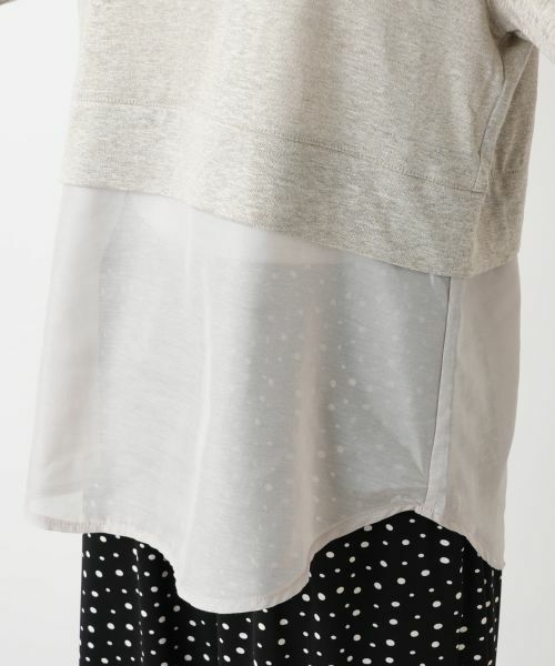 NEMIKA / ネミカ カットソー | レイヤード風カットソー【PUPULA】 | 詳細10