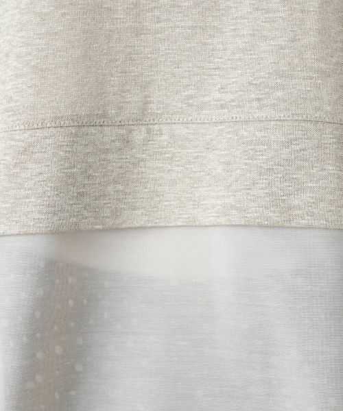 NEMIKA / ネミカ カットソー | レイヤード風カットソー【PUPULA】 | 詳細11