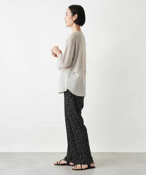 NEMIKA / ネミカ カットソー | レイヤード風カットソー【PUPULA】 | 詳細2