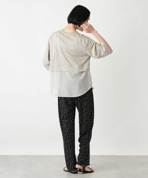 NEMIKA / ネミカ カットソー | レイヤード風カットソー【PUPULA】 | 詳細3