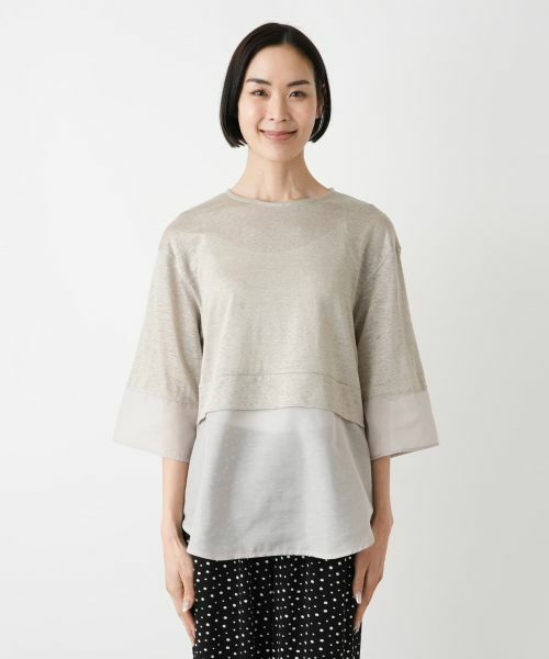 NEMIKA / ネミカ カットソー | レイヤード風カットソー【PUPULA】 | 詳細4