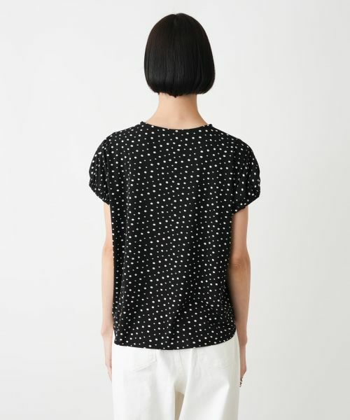 NEMIKA / ネミカ シャツ・ブラウス | ドットプリントギャザーブラウス【PUPULA】 | 詳細6