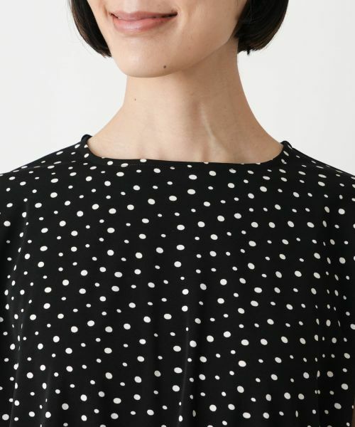 NEMIKA / ネミカ シャツ・ブラウス | ドットプリントギャザーブラウス【PUPULA】 | 詳細7