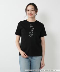 NEMIKA / ネミカ Tシャツ | 刺繍モチーフTシャツ【PUPULA】