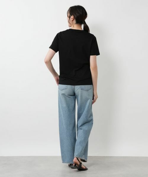 NEMIKA / ネミカ Tシャツ | 刺繍モチーフTシャツ【PUPULA】 | 詳細3