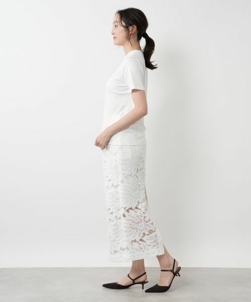 NEMIKA / ネミカ Tシャツ | 刺繍モチーフTシャツ【PUPULA】 | 詳細5