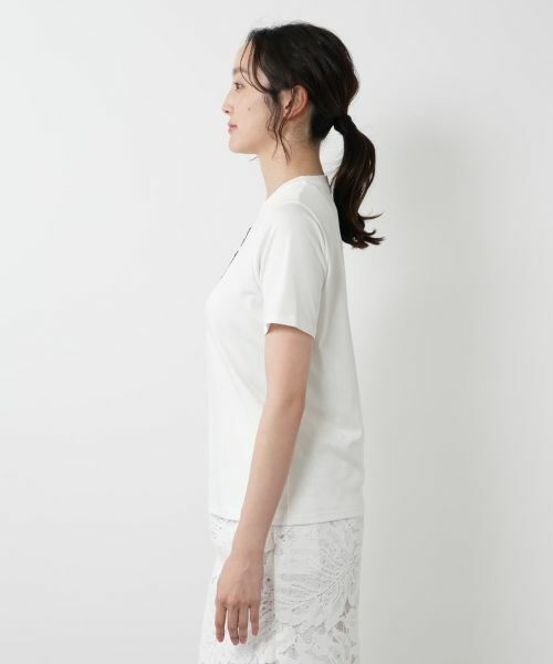 NEMIKA / ネミカ Tシャツ | 刺繍モチーフTシャツ【PUPULA】 | 詳細8