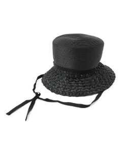 【FERRUCCIO VECCHI/フェリシオベッキ】 BLACK HAT FERRUCCIO VECCHI/フェリシオベッキ】 BLACK HAT