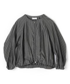 NEMIKA / ネミカ テーラードジャケット | ストライプノーカラージャケット【PASSIONE】