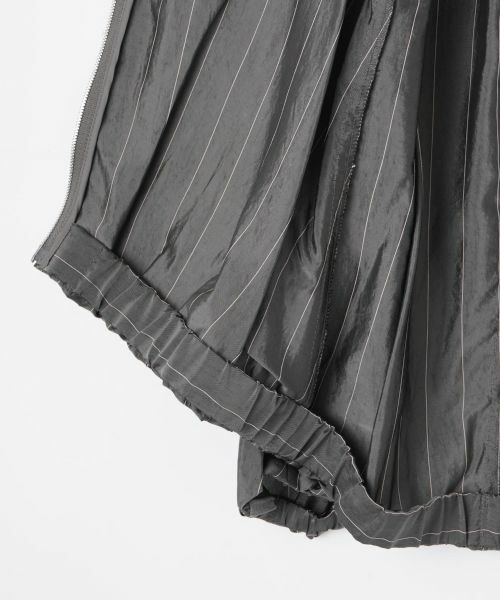 NEMIKA / ネミカ テーラードジャケット | ストライプノーカラージャケット【PASSIONE】 | 詳細3